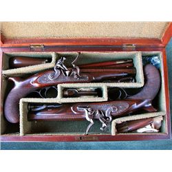 1810 Set of Palmer English Flintlock Pistols