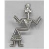 Image 1 : Navajo Sterling Silver Kachina Pin