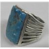 Image 1 : Sterling Silver Turquosie Ring