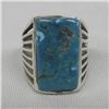Image 2 : Sterling Silver Turquosie Ring