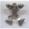 Image 2 : Navajo Sterling Turquoise Silly Frog Pin