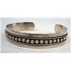 Image 1 : Navajo Sterling Bracelet - TN-SD