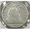 Image 2 : 1858 US Seated Liberty Half Dime