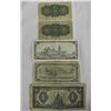Image 2 : Five Canadian Paper Money