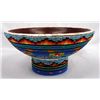 Image 1 : Beaded Wooden Compote - Kills Thunder