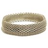 Image 2 : Non-Native Sterling Silver .925 Mesh Link Bracelet - Tiffany & Co. - 7.5" 56.0g