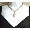 Image 1 : Non-Native Sterling Silver Hearts Locket Necklace - Henry Dickinson