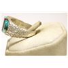 Image 3 : Navajo Multi-Stone Sun Face Sterling Silver Men's Ring - Wilbert Manning