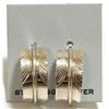 Image 1 : Navajo Sterling Silver Feather Post Earrings - Chris Charley
