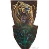 Image 2 : Navajo Grizzly Bear Feather Painting - Donovan Begay