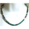 Image 2 : Navajo Turquoise & Multi-Stone Necklace - Tommy Singer