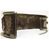 Image 4 : Vintage Old Pawn Navajo Turquoise Sterling Silver Tapering Cuff Bracelet