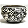 Image 4 : Acoma Pueblo Etched Bowl Pottery - Jae