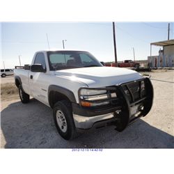 2001 - CHEVROLET SILVERADO 2500