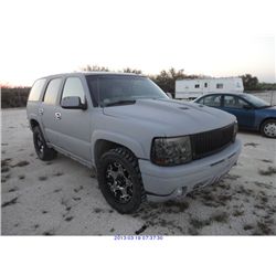 2002 - CHEVROLET TAHOE