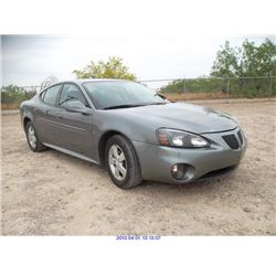 2008 - PONTIAC GRAND PRIX//REBUILT SALVAGE TITLE