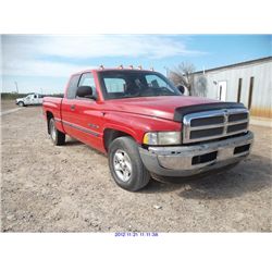 1999 - DODGE RAM//REBUILT SALVAGE TITLE