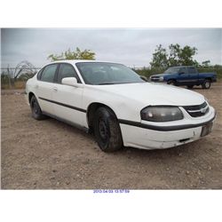 2005 - CHEVROLET IMPALA//REBUILT SALVAGE TITLE