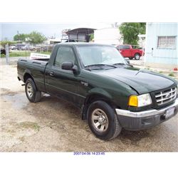 2001 - FORD RANGER