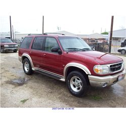 2000 - FORD EXPLORER XLS
