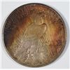 Image 2 : 1924  Peace $  MS63 FANTASTIC TONING  est $50-$60