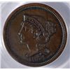 Image 2 : 1854 PATTERN  large penny   J-161 ORG PCGS63BN  est $1500-$1600
