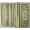 Image 2 : ( 50 ) AVERAGE CIRCULATED U.S. $1.00  SILVER CERTIFICATES