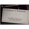 Image 3 : 1992 OLYMPIC PROOF COMMEMORATIVE SILVER DOLLAR ( BASEBALL )