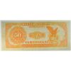 Image 2 : 1882 $50.00 GOLD CERT. NICE XF, MINOR FOLDS SHOWING, NICE COLORS