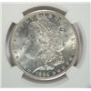 Image 2 : 1884-CC MORGAN DOLLAR NGC MS62