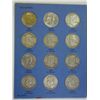 Image 8 : FRANKLIN HALF DOLLAR SET IN WHITMAN ALBUM 1948-1963