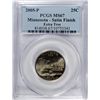 Image 1 : 2005 MINNESOTA EXTRA TREE SATIN FINISH PCGS MS-67