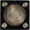 Image 2 : 1896  Morgan $  NICE TONING  MS63  est $60-$65
