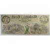 Image 2 : 1855  $10  note  MECHANICS MEMPHIS TN