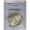 Image 1 : 1922S  Peace $   PCGS63   est  $80-$85