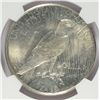 Image 3 : 1925-S PEACE DOLLAR NGC MS63 NICE