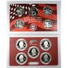Image 1 : 2010 AND 2001 SILVER QUARTER PROOF SETS 5 COIN SETS