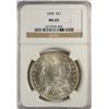 Image 1 : 1898 MORGAN DOLLAR NGC MS65 SUPER!