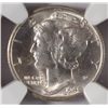 Image 2 : 1940 D MERCURY DIME NGC MS64 FB