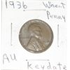 Image 1 : 1936 Wheat Penny AU Keydate*
