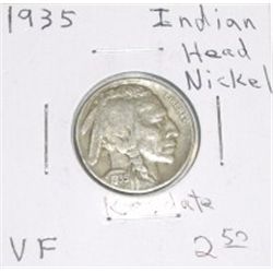 1935 Buffalo Nickel VF **