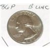 Image 1 : 1986 P  Quarter  BU  ***