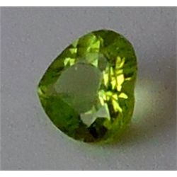 Heart Shaped Peridot .75 carat  *Beautiful Gemstone*
