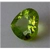 Image 1 : Heart Shaped Peridot .75 carat  *Beautiful Gemstone*
