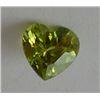 Image 1 : Heart Shaped Peridot .85 carat  *Beautiful Gemstone*