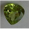 Image 1 : Heart Shaped Peridot .75 carat  *Beautiful Gemstone*