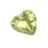 Image 1 : .70 CARAT *LARGE-MINED IN ARIZONA* PERIDOT HEART SHAPE CUT/FACETED & POLISHED!!