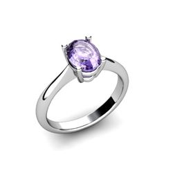 Genuine 0.48 ctw Tanzanite Ring 14k W/Y Gold