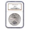 Image 1 : Certified Uncirculated Silver Eagle 2000 MS69