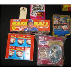 3 boxes Topps Baseball Trading  cards, Tin box